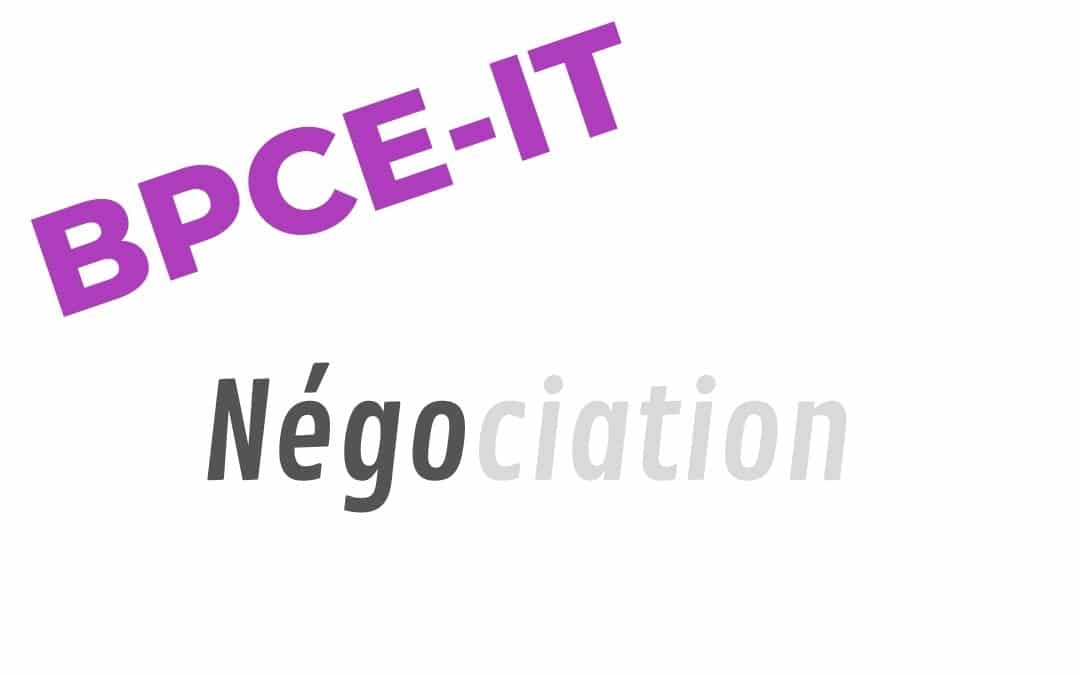 Réunion de Négociation chez BPCE-IT