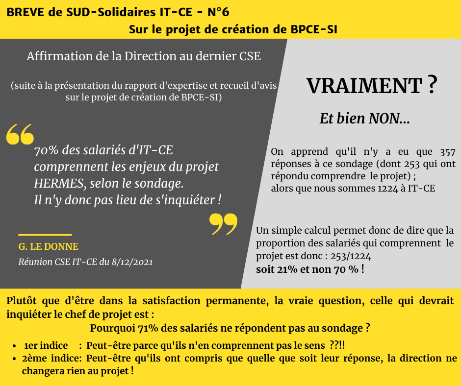 Breve n° 6 SUD Solidaires IT CE